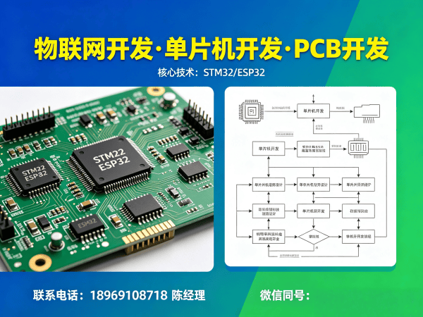 重庆物联网开发解决方案：STM32/ESP32嵌入式系统助力企业数字化转型
